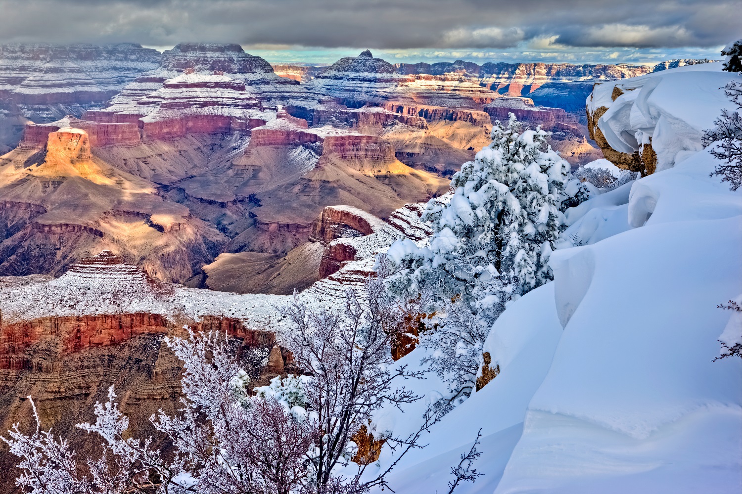 Climat Grand Canyon Hiver