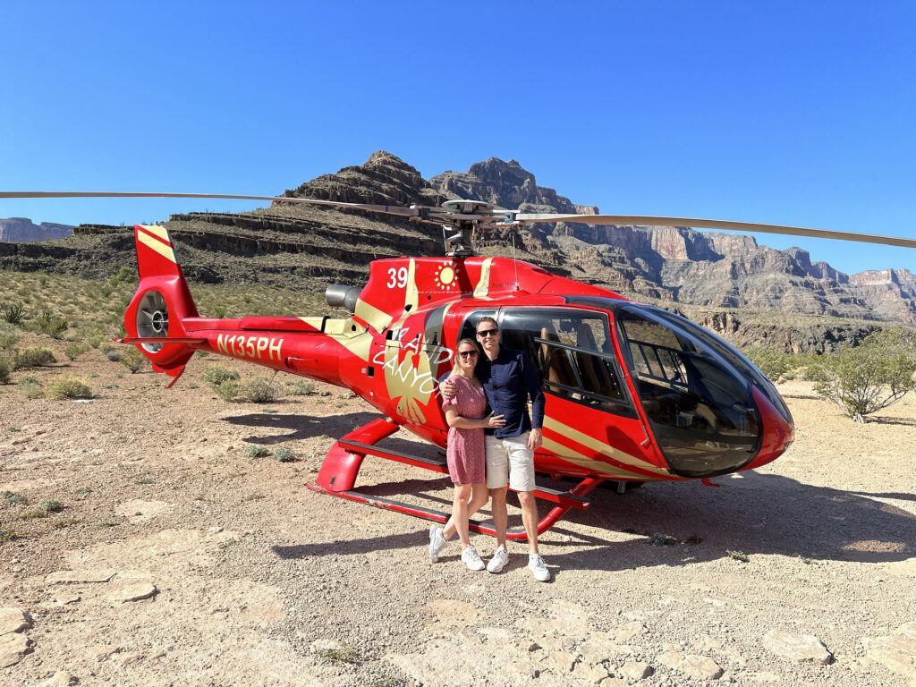 Vol en hélicoptère Grand Canyon