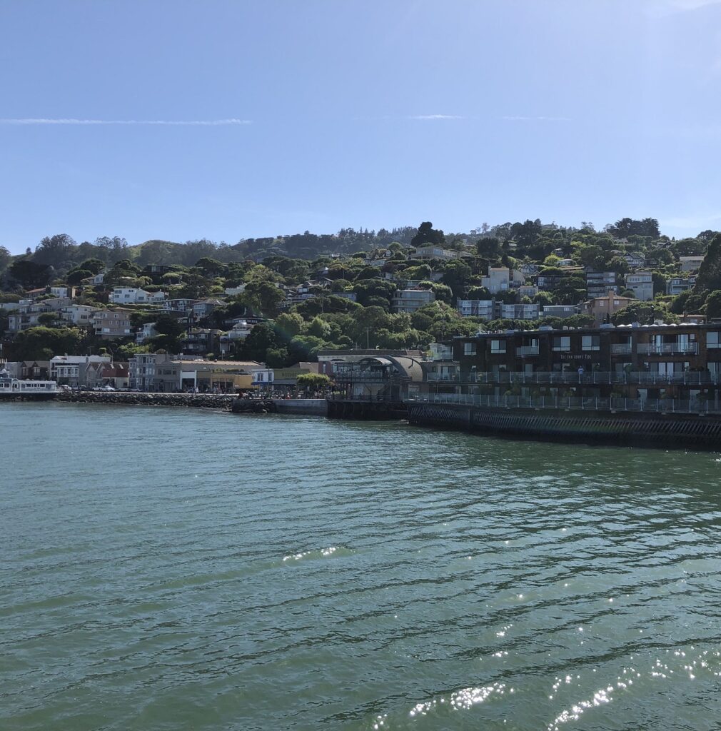 En bateau de Sausalito a San Francisco